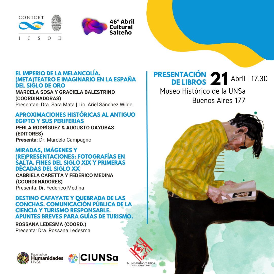 PRESENTACIÓN DE LIBROS DEL ICSOH | ABRIL CULTURAL SALTEÑO